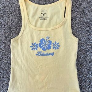 Billabong Yellow Tanktop